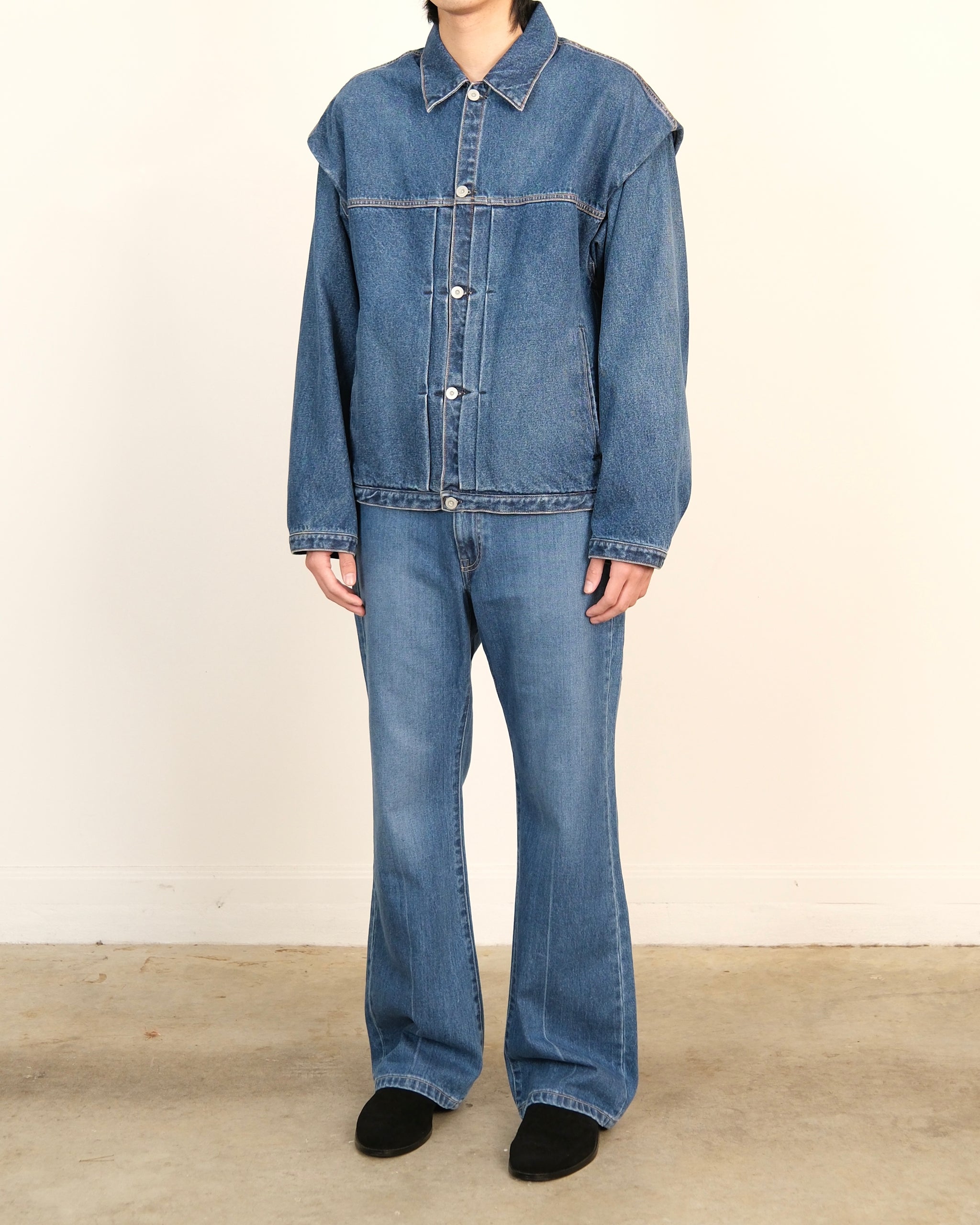 ジャケット・アウター JieDa POWER SHOULDER DENIM JACKET JieDa POWER SHOULDER DENIM JACKET