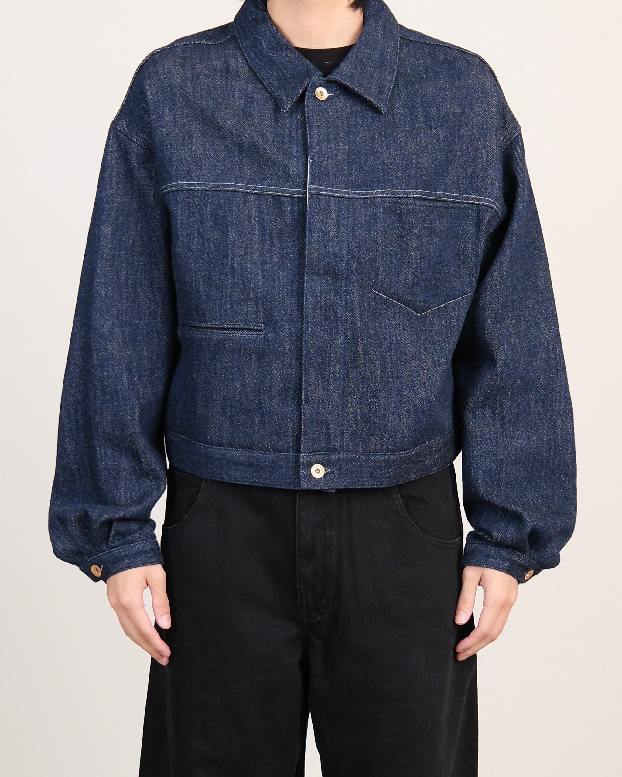 L'Appartement KURO Color Denim★ Relaxed 5 Pocket Denim (Grey) – CHERRY LA