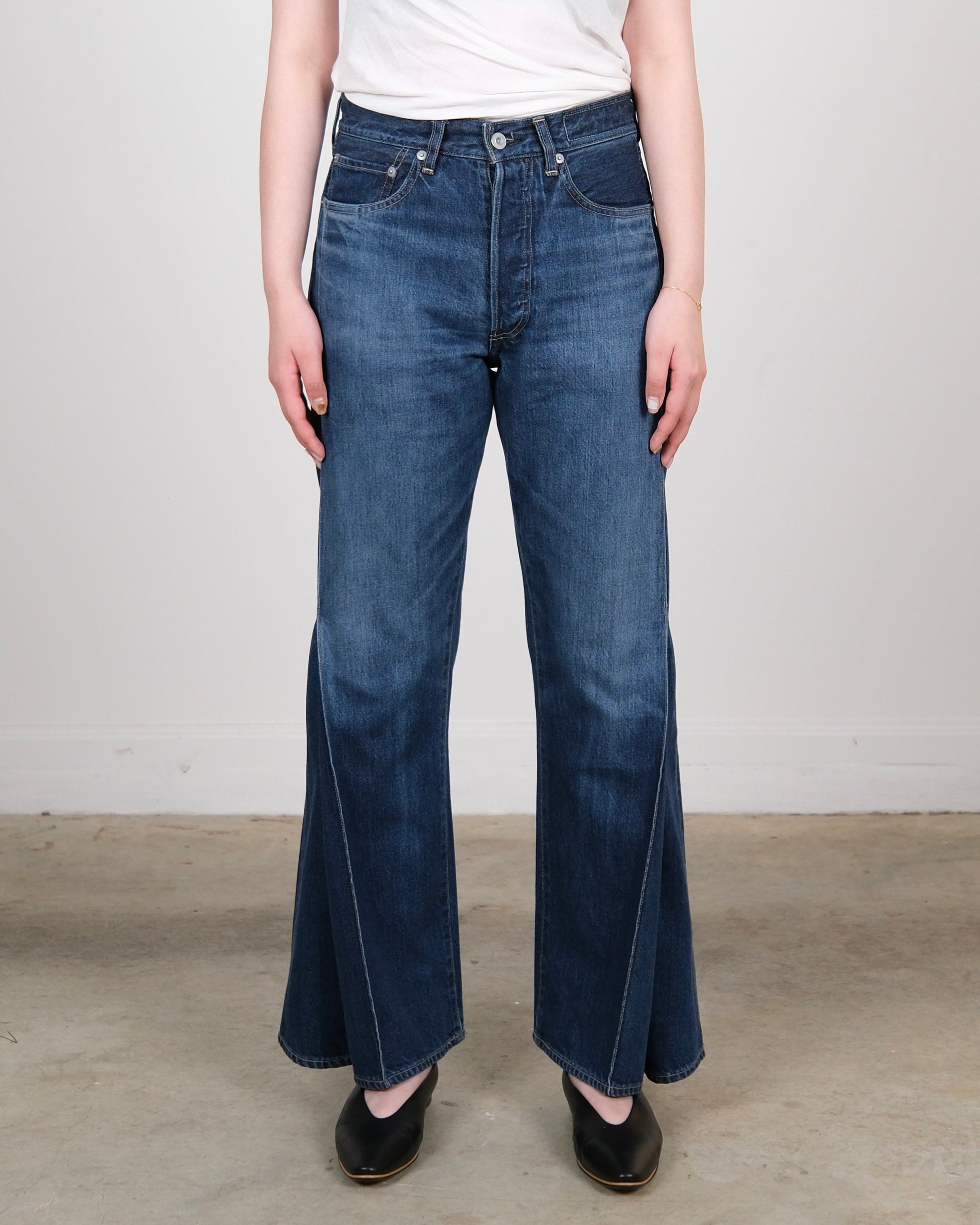 L'Appartement KURO Color Denim★ Relaxed 5 Pocket Denim (Grey) – CHERRY LA